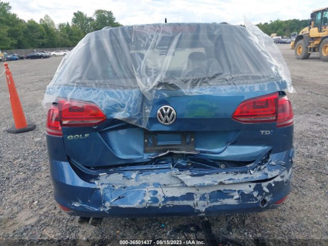 3VWFA7AU6FM506761 Volkswagen Golf Sportwagen Tdi S 4-door