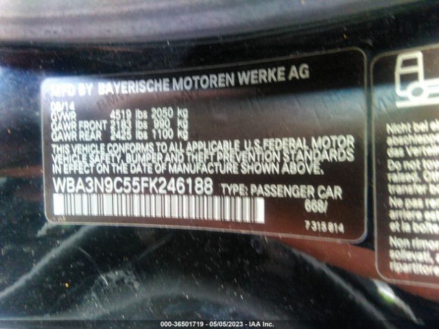 WBA3N9C55FK246188 BMW 4 Series 428i Xdrive