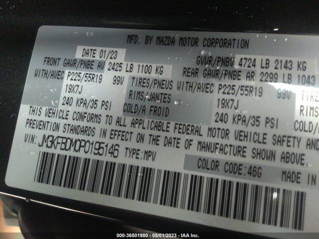 JM3KFBDM0P0195146 Mazda Cx-5 2.5 S Premium