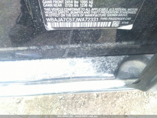 WBAJA7C57JWA72331 BMW 5 Series 530i Xdrive