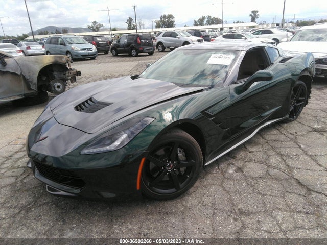Chevrolet Corvette Stingray 3lt 2014 1G1YE2D75E5107359 Image 2