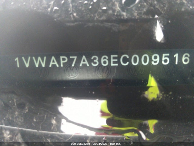 1VWAP7A36EC009516 Volkswagen PASSAT S