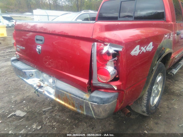 2006 DODGE DAKOTA LARAMIE VIN: 1D7HW58K76S704249