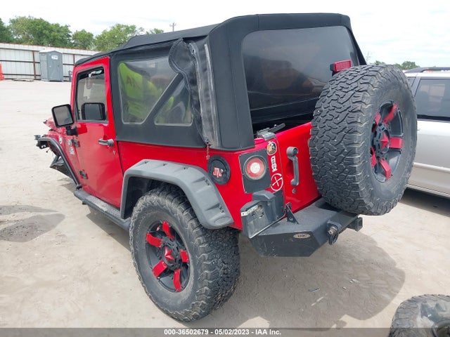 2014 JEEP WRANGLER WILLYS WHEELER VIN: 1C4AJWAG2EL299786