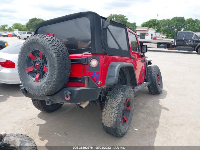 2014 JEEP WRANGLER WILLYS WHEELER VIN: 1C4AJWAG2EL299786