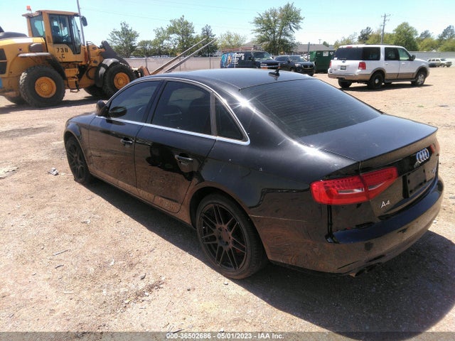 2013 AUDI A4 PREMIUM PLUS VIN: WAUFFAFL8DN028635