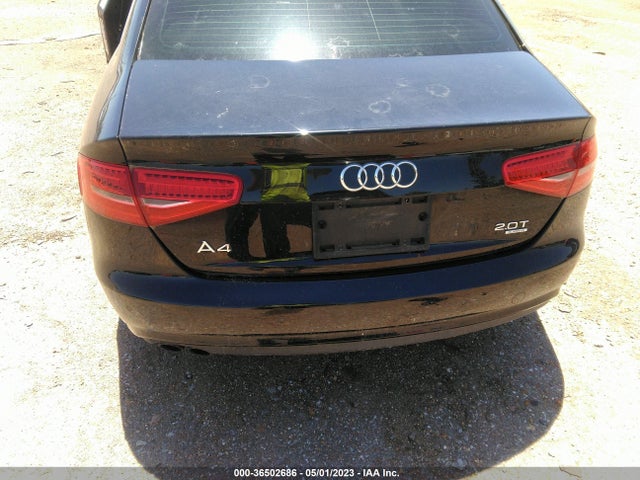 2013 AUDI A4 PREMIUM PLUS VIN: WAUFFAFL8DN028635