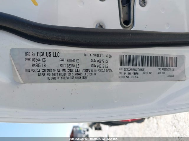 Dodge DART SE 2016 1C3CDFAA2GD750258 Image 9