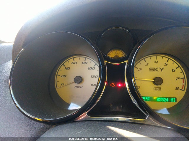 2007 SATURN SKY VIN: 1G8MB35B77Y102733