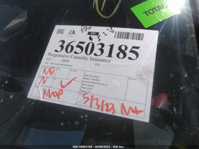 WBA3A9G58FNS66794 BMW 3 Series 335i