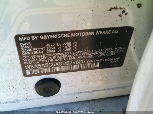 WBA5A5C5XGD529625 BMW 5 Series 528i