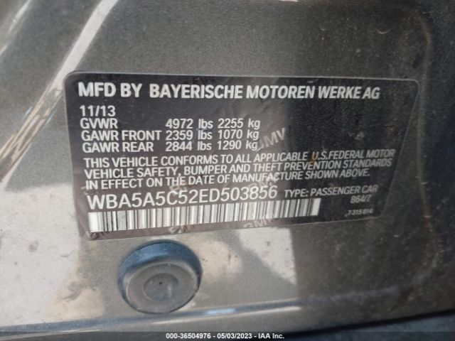 WBA5A5C52ED503856 BMW 5 Series 528i