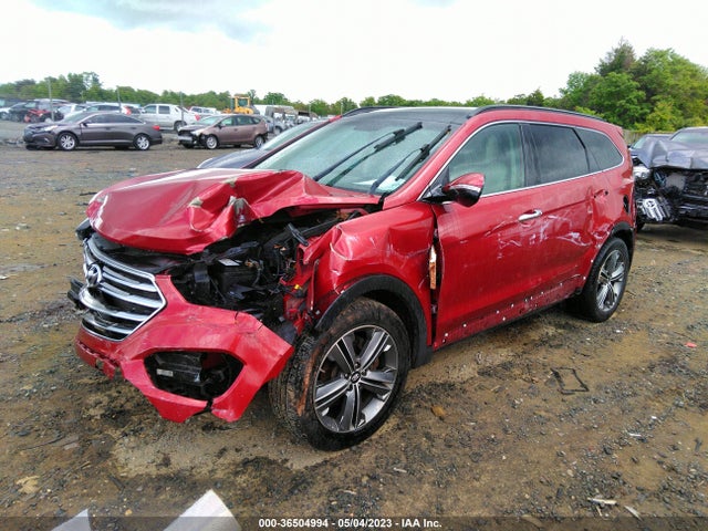 2014 HYUNDAI SANTA FE GLS VIN: KM8SRDHF7EU054616