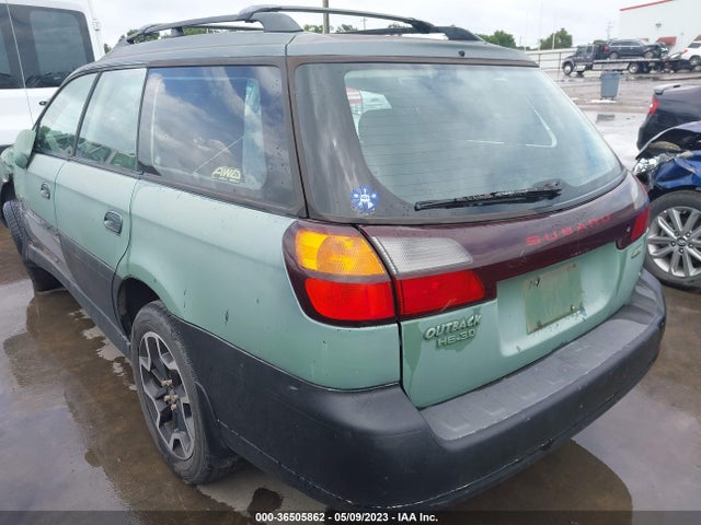 2001 SUBARU LEGACY WAGON OUTBACK H6 L.L. BEAN VIN: 4S3BH806317622685