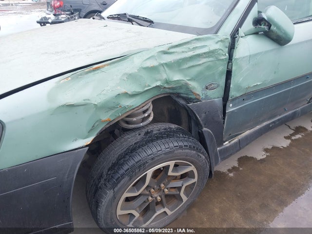 2001 SUBARU LEGACY WAGON OUTBACK H6 L.L. BEAN VIN: 4S3BH806317622685