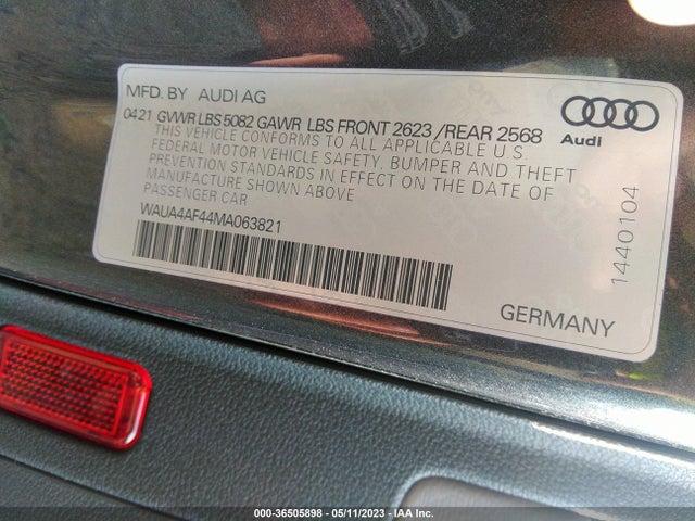 2021 Audi S4, VIN: WAUA4AF44MA063821