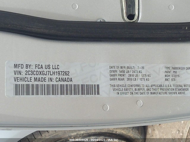 Dodge Charger Scat Pack 2020 2C3CDXGJ7LH197262 Image 9