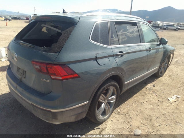 3VV2B7AX6MM012522 Volkswagen Tiguan Se/se R-line Black/sel
