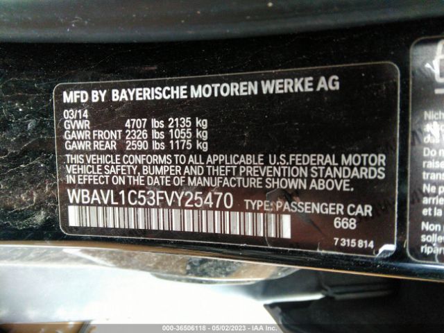 WBAVL1C53FVY25470 BMW X1 Xdrive28i