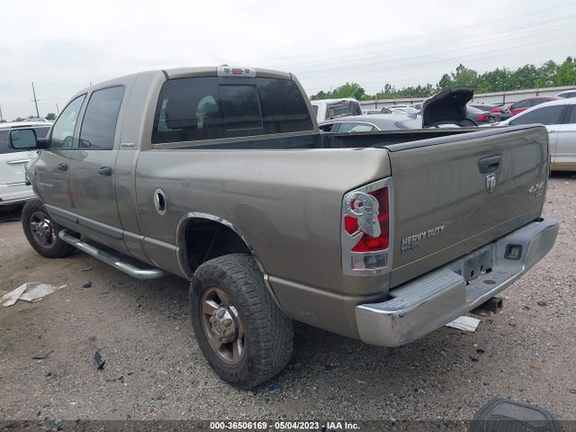 2006 DODGE RAM 2500 SLT VIN: 3D7KS29D26G252833