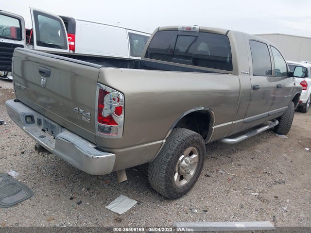2006 DODGE RAM 2500 SLT VIN: 3D7KS29D26G252833