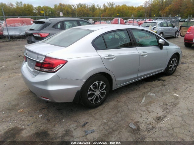 Honda Civic Sedan Lx 2014 2HGFB2F52EH539856 Image 4