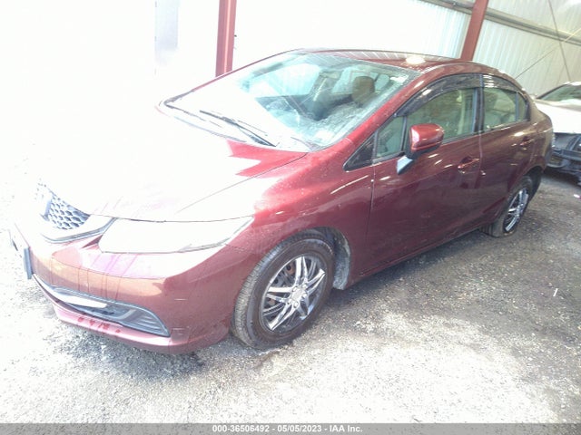 Honda Civic Sedan Lx 2014 19XFB2F56EE068031 Image 2