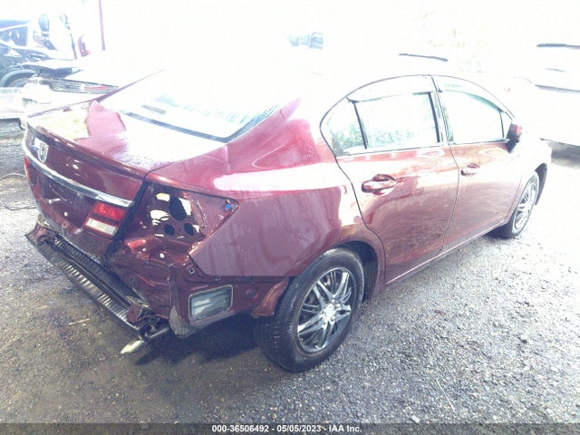 Honda Civic Sedan Lx 2014 19XFB2F56EE068031 Image 4
