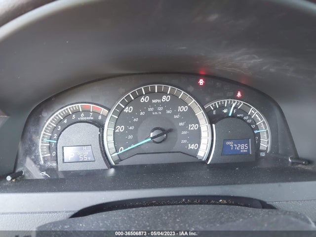 2012 TOYOTA CAMRY L/LE/SE/XLE VIN: 4T1BF1FK5CU580263