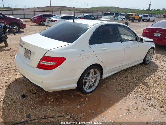 2013 MERCEDES-BENZ C-CLASS C 250 VIN: WDDGF4HB7DR266827