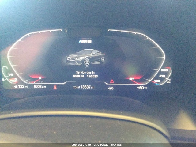 2020 BMW M8, VIN: WBSAE0C00LCD64838