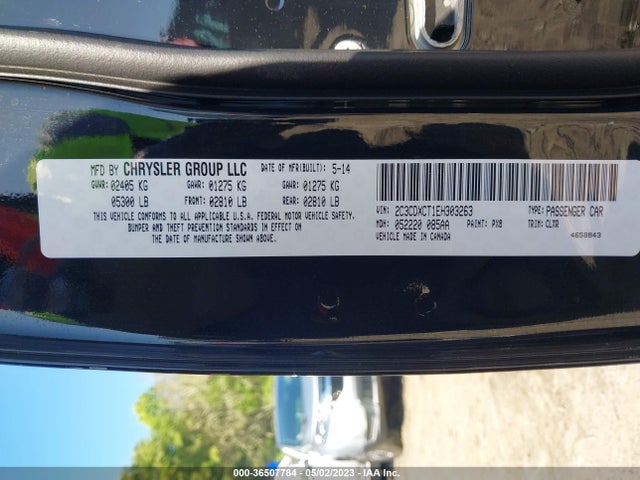 Dodge Charger Rt Max 2014 2C3CDXCT1EH303263 Image 9
