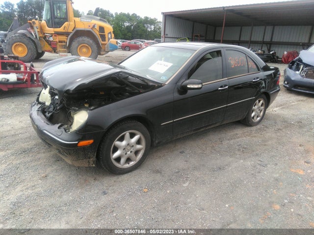 2002 MERCEDES-BENZ C CLASS VIN: WDBRF61J02F275835