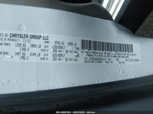 2C4RDGBG5ER241211 Dodge Grand Caravan Se