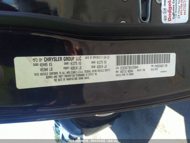 Dodge Charger Rt 2014 2C3CDXCT3EH155844 Image 9