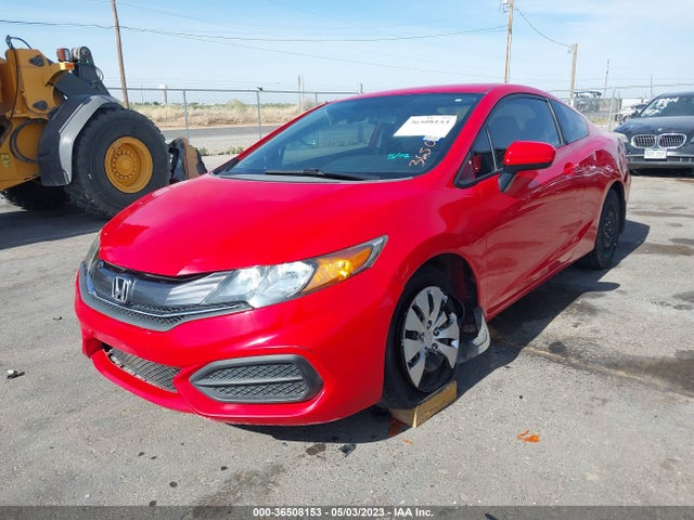 Honda Civic Coupe Lx 2014 2HGFG3B54EH507018 Image 2
