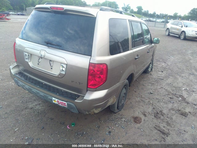 2004 HONDA PILOT EX VIN: 2HKYF18694H528287