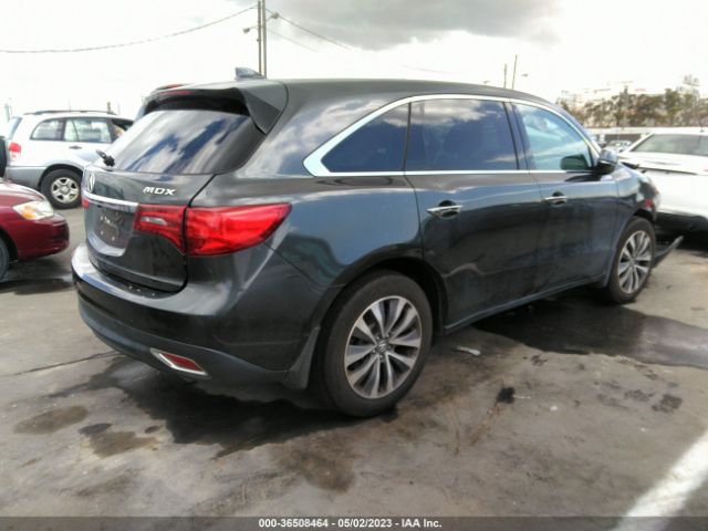 5FRYD3H4XFB011421 Acura Mdx Tech Pkg