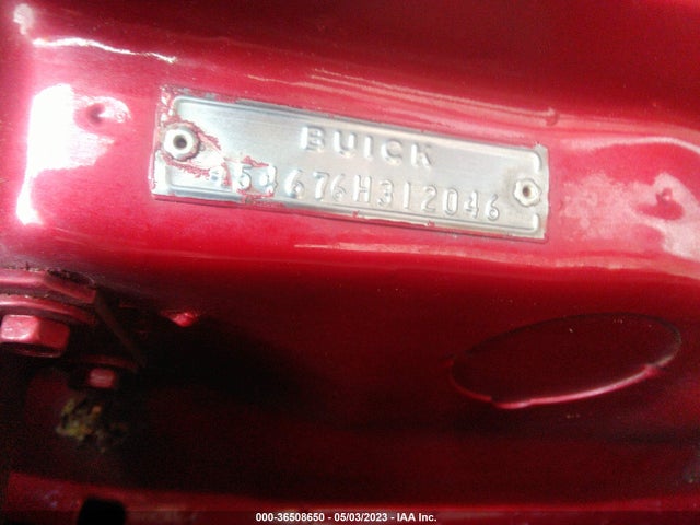 1966 BUICK LESABRE VIN: 454676H312046