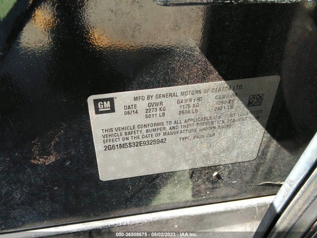 Cadillac XTS LUXURY 2014 2G61M5S32E9325942 Image 9