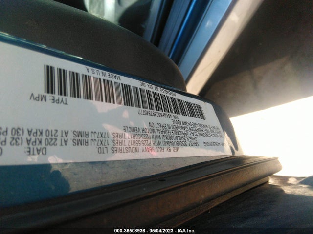 2009 SUBARU OUTBACK LTD VIN: 4S4BP66C397346777