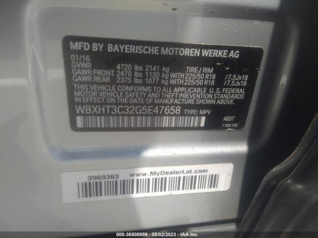WBXHT3C32G5E47658 BMW X1 Xdrive28i