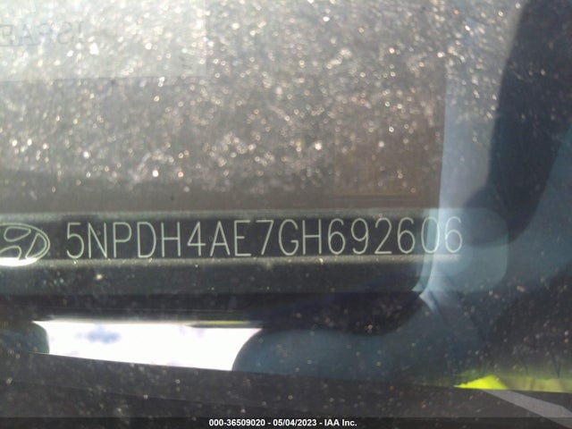 Hyundai ELANTRA SE 2016 5NPDH4AE7GH692606 Image 10