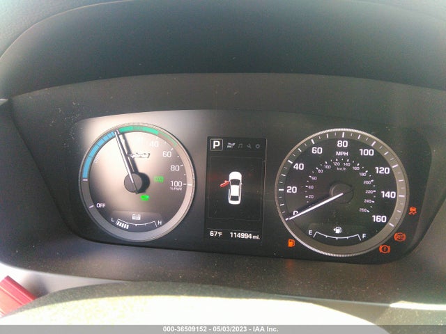 Hyundai Sonata Hybrid Se 2016 KMHE24L18GA025708 Image 7