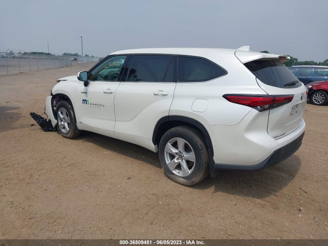 Toyota Highlander Hybrid Le 2020 5TDBBRCH2LS503927 Image 4