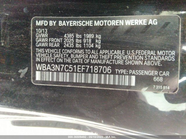 WBA3N7C51EF718706 BMW 4 Series 428i