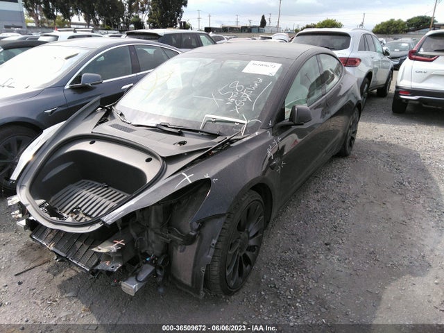 Tesla Model 3 Performance 2021 5YJ3E1EC5MF925873 Image 2