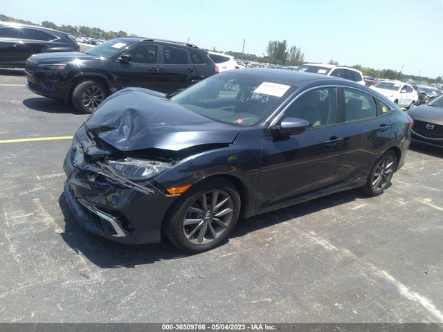 Honda Civic Sedan Ex 2019 19XFC1F37KE004615 Image 2