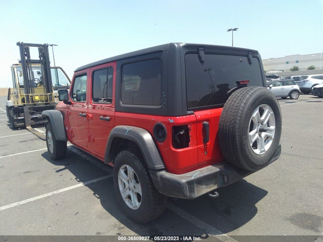 1C4HJXDN0KW588805 Jeep Wrangler Unlimited Sport S