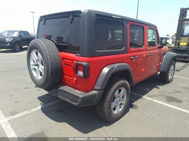 1C4HJXDN0KW588805 Jeep Wrangler Unlimited Sport S